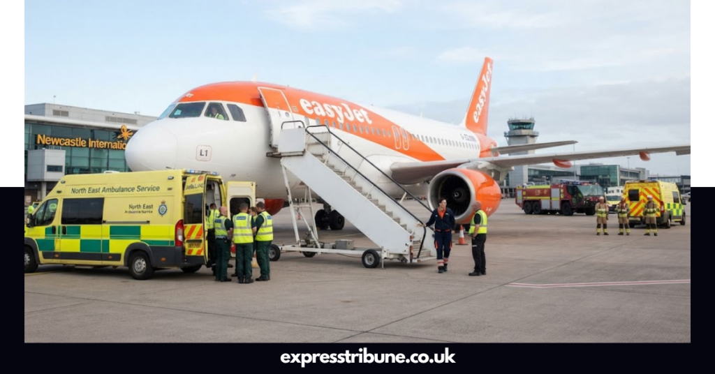 EasyJet Flight U2238 Emergency Landing Newcastle