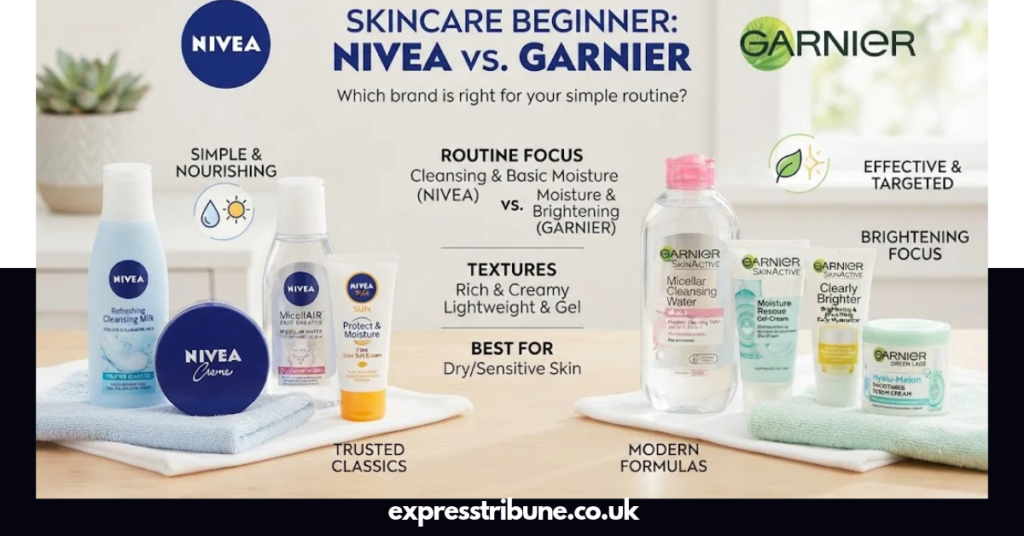 i'm a skincare beginner. is nivea a good starting brand compared to garnier?
