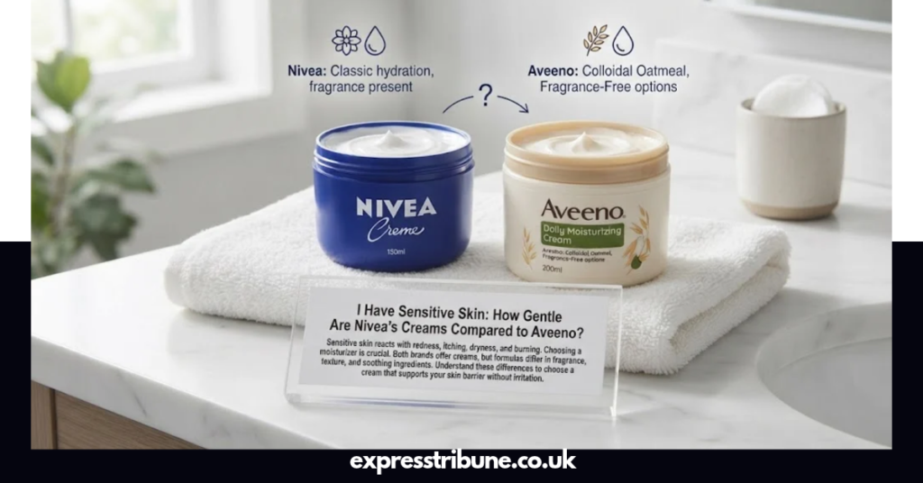 I Have Sensitive Skin: How Gentle Are Nivea’s Creams Compared to Aveeno?