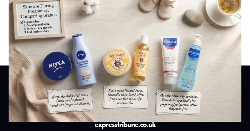 I’m Pregnant: Are Nivea Products Safe Compared to Burt’s Bees or Mustela