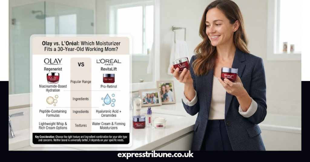 Olay vs. L’Oréal Skincare Which Moisturizer Fits a 30-Year-Old Working Mom?